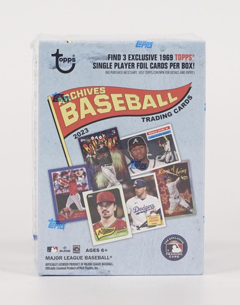 2023 Topps Archives Baseball 7-Pack Blaster Box Image 1