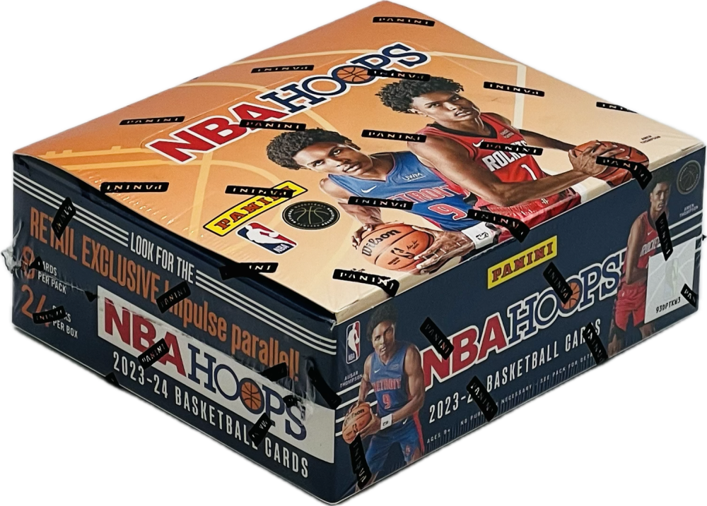 2023-24 Panini NBA HOOPS Basketball 24-Pack Retail Box Image 1