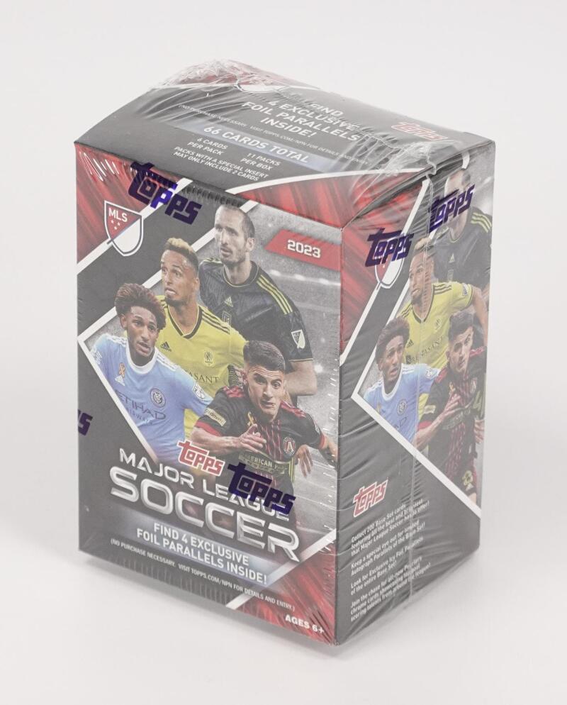 2023 Topps MLS Major League Soccer 11-Pack Blaster Box Image 1