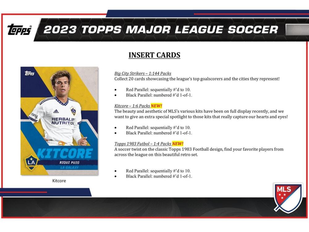 2023 Topps MLS Major League Soccer 11-Pack Blaster Box Image 4
