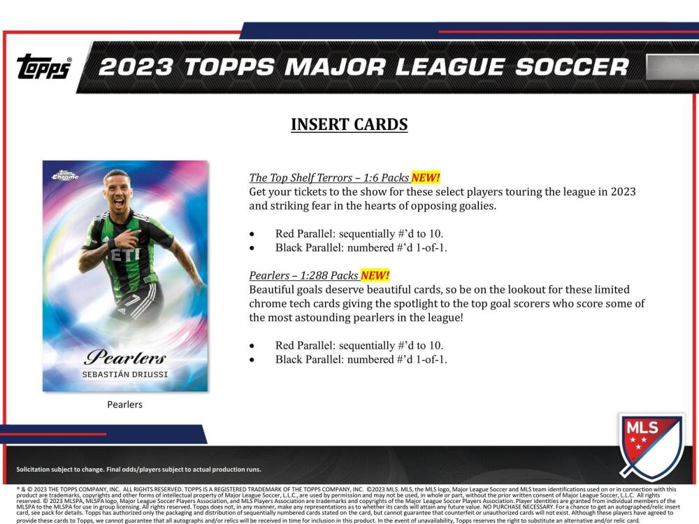 2023 Topps MLS Major League Soccer 11-Pack Blaster Box Image 5