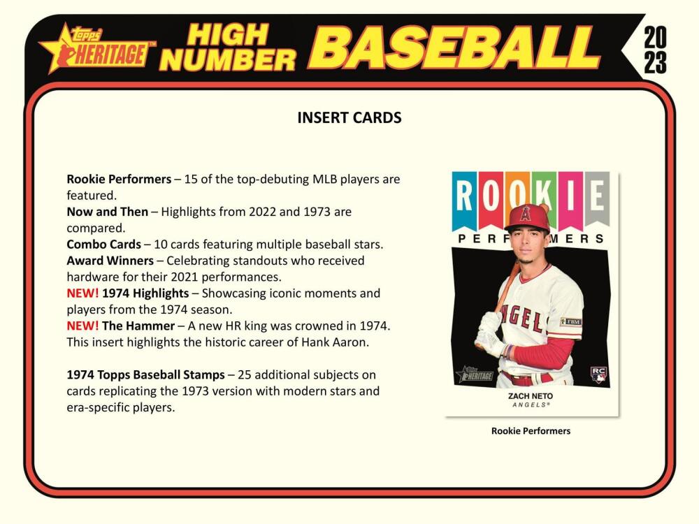 2023 Topps Heritage High Number Baseball Hobby Box Image 6