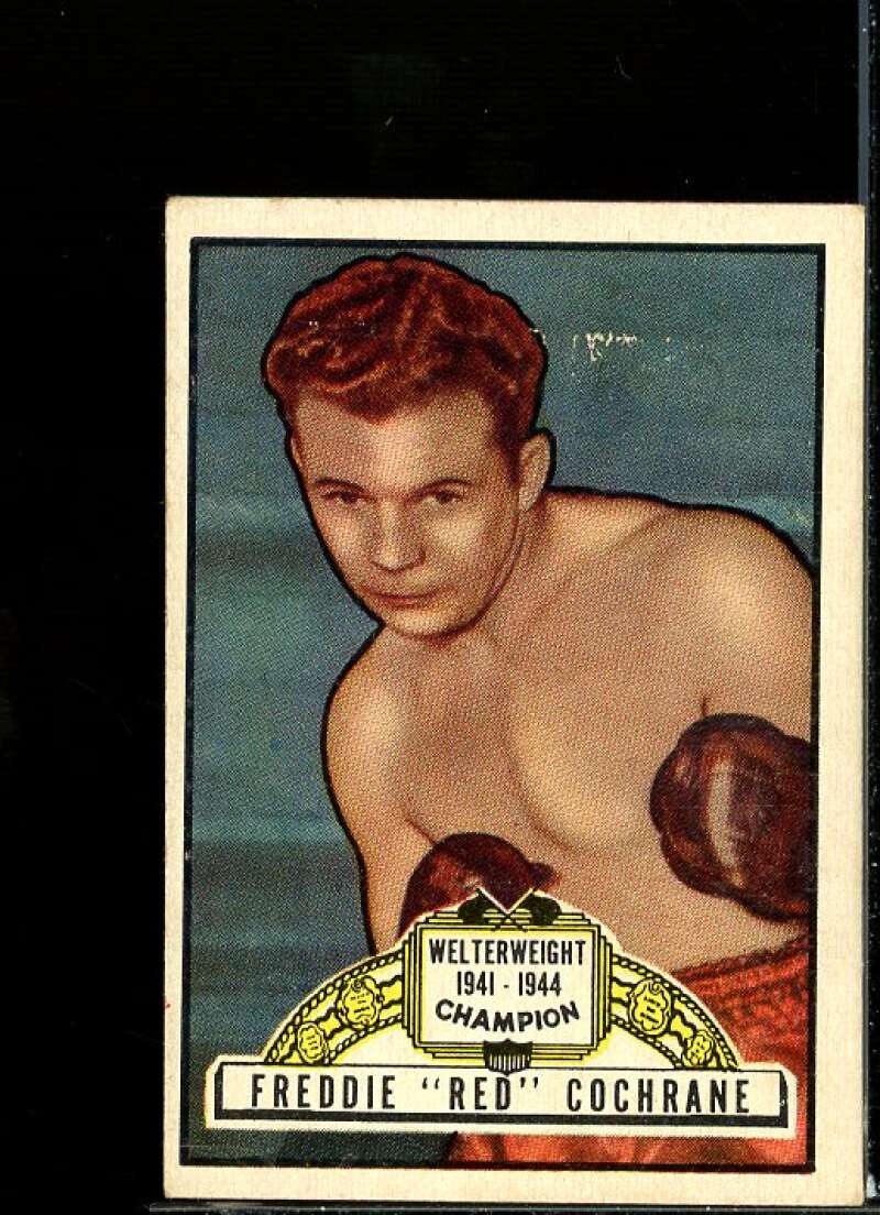 Freddie Cochrane Card 1951 Topps Ringside #41 Image 1