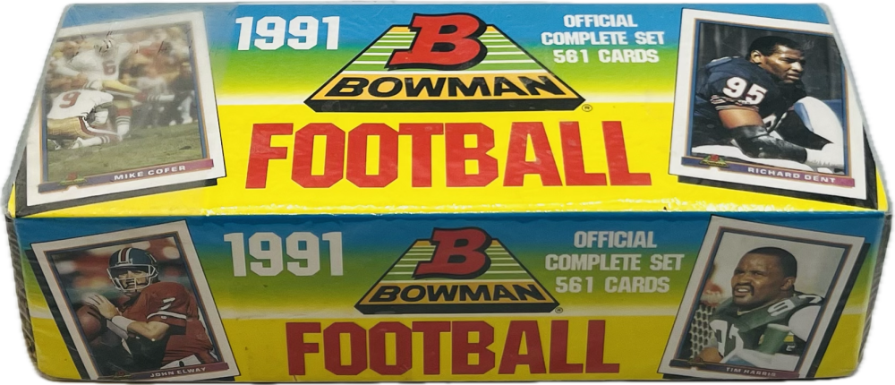 1991 Bowman Football Factory Set  Image 1