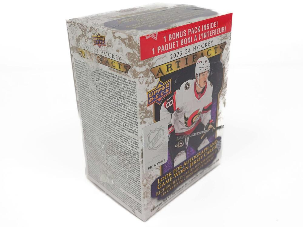 2023-24 Upper Deck Artifacts Hockey 7-Pack Blaster Box Image 1