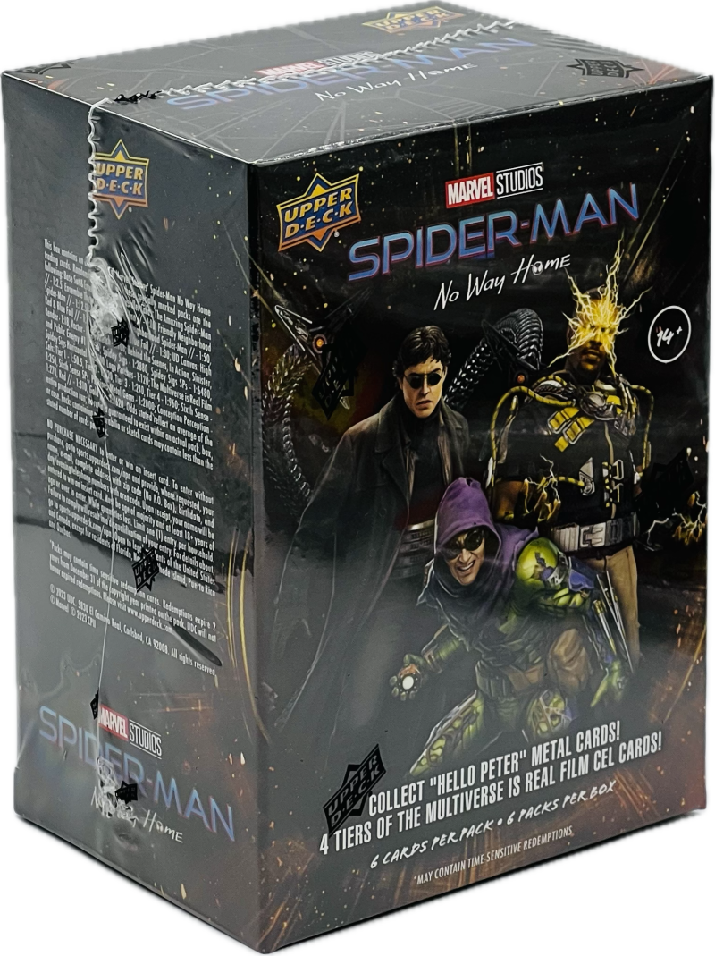 2023 Upper Deck Spider-Man No Way Home 6-Pack Blaster Box Image 1