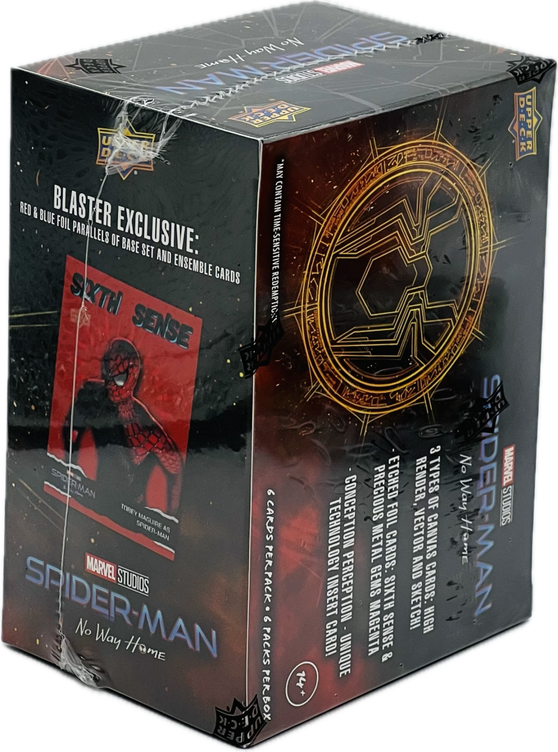 2023 Upper Deck Spider-Man No Way Home 6-Pack Blaster Box Image 2