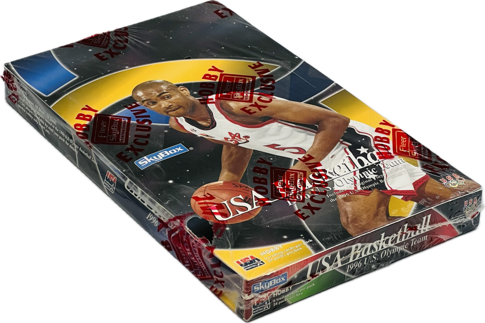 1996-97 Skybox U.S.A Olympic Team Basketball Hobby Box Image 1