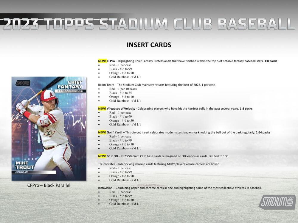 2023 Topps Stadium Club Baseball 8-Pack Blaster Box Image 5