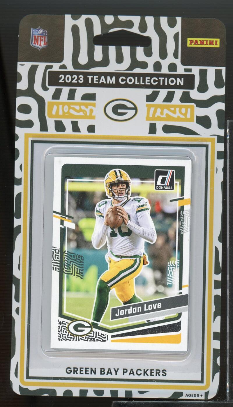 2023 Donruss Green Bay Packers NFL Team Collection Hanger Set Image 1
