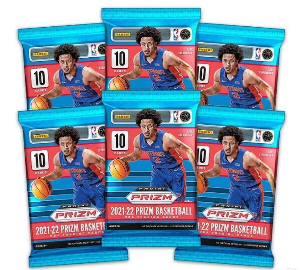 2021-22 Panini Prizm Basketball Mega Box (Red Ice Prizms!) Image 2