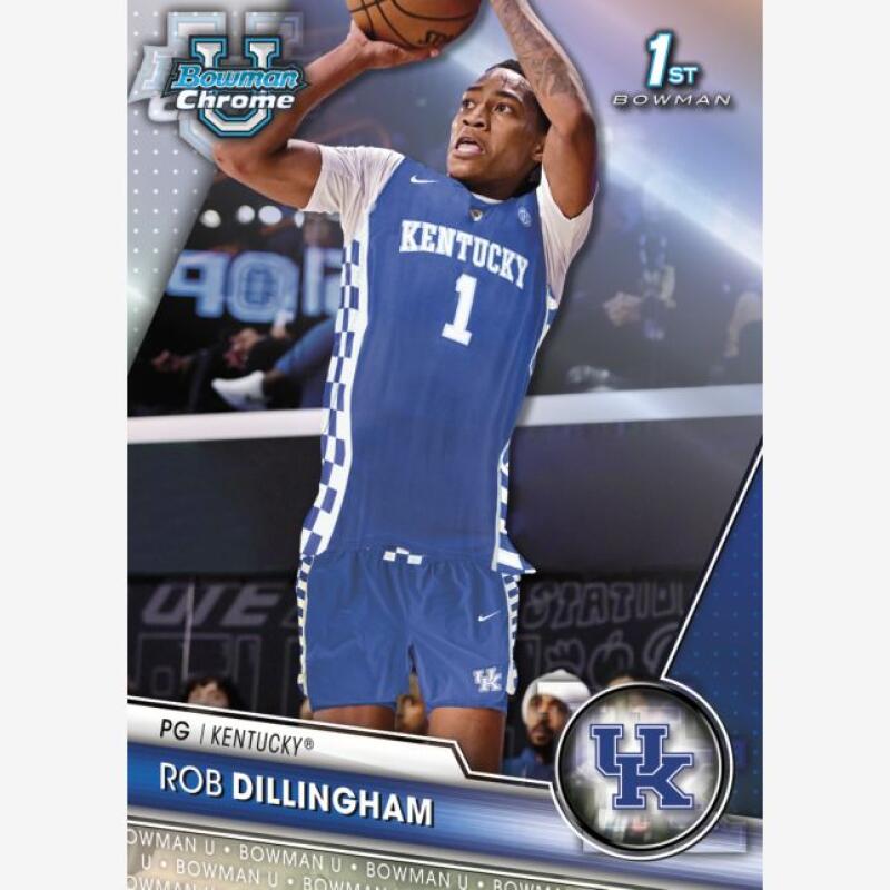 2023-24 Bowman University Chrome Basketball 7-Pack Blaster Box Image 6