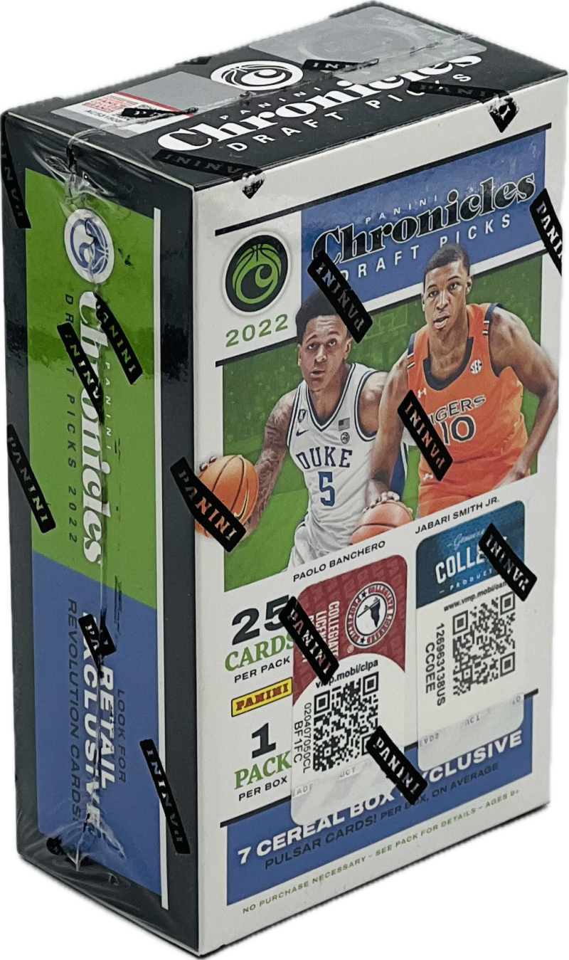 2022 Chronicles Draft Picks Collegiate Basketball Cereal Box Box Image 1