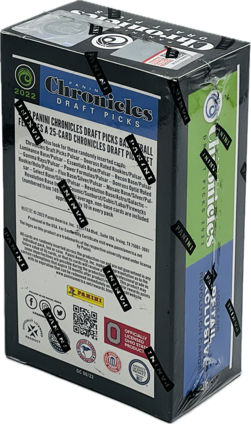 2022 Chronicles Draft Picks Collegiate Basketball Cereal Box Box Image 2