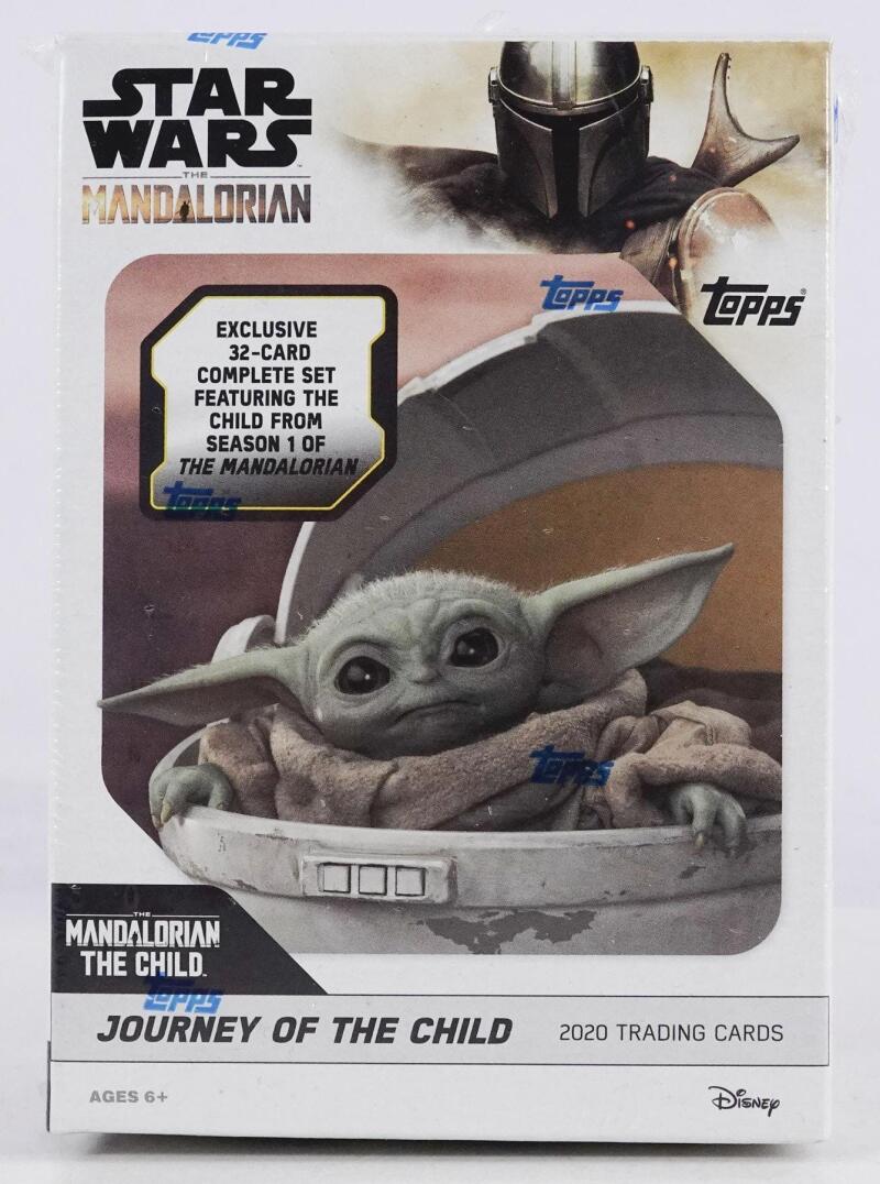 2020 Topps Star Wars Mandalorian Journey of the Child Blaster Box Image 2