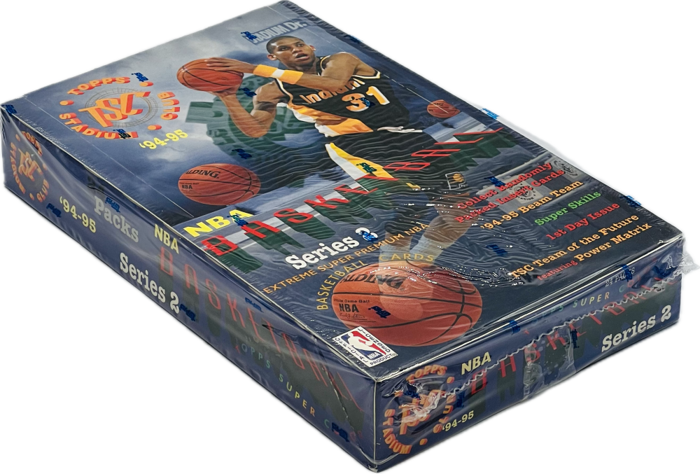 1994-95 Topps Stadium Club Series 2 Basketball Box Image 1