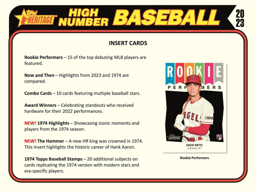 2023 Topps Heritage High Number Baseball 8-Pack Blaster Box Image 5