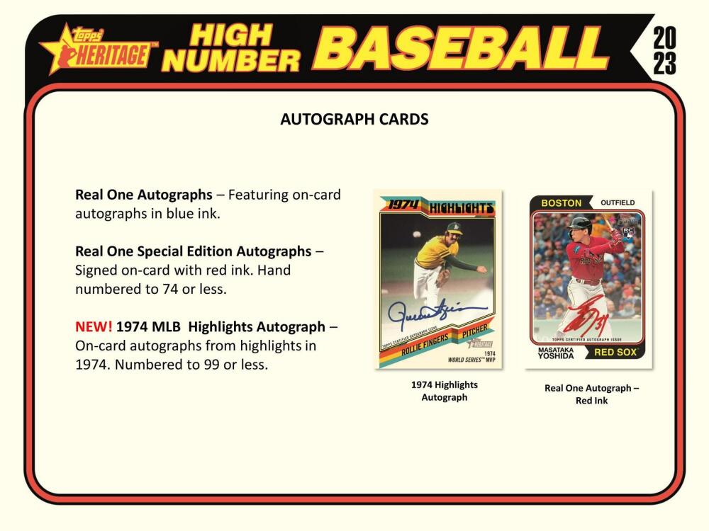 2023 Topps Heritage High Number Baseball 8-Pack Blaster Box Image 6