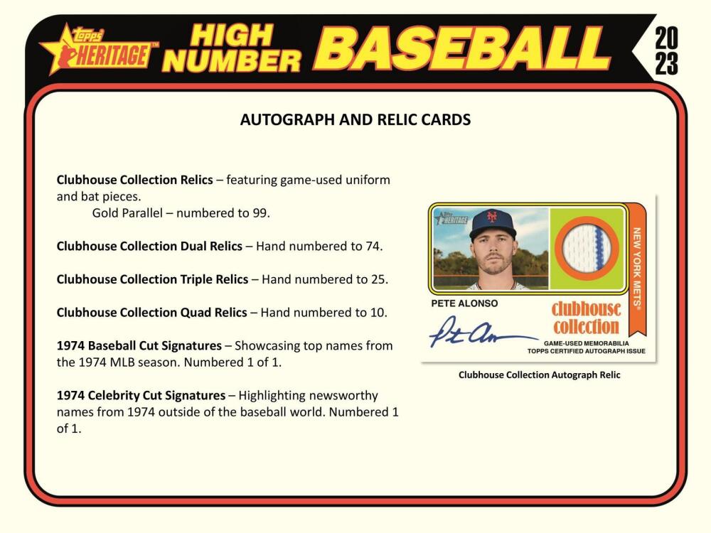 2023 Topps Heritage High Number Baseball 8-Pack Blaster Box Image 7