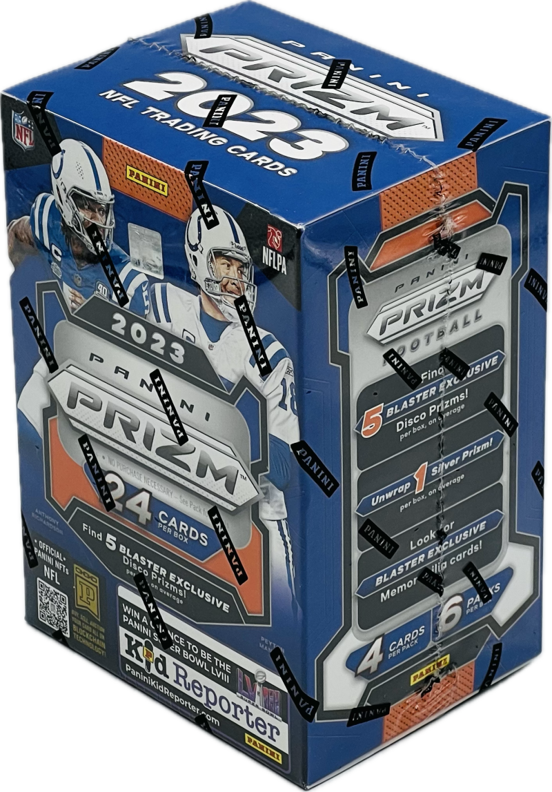 2023 Panini Prizm Football 6-Pack Blaster Box (Disco Prizms!) Image 1