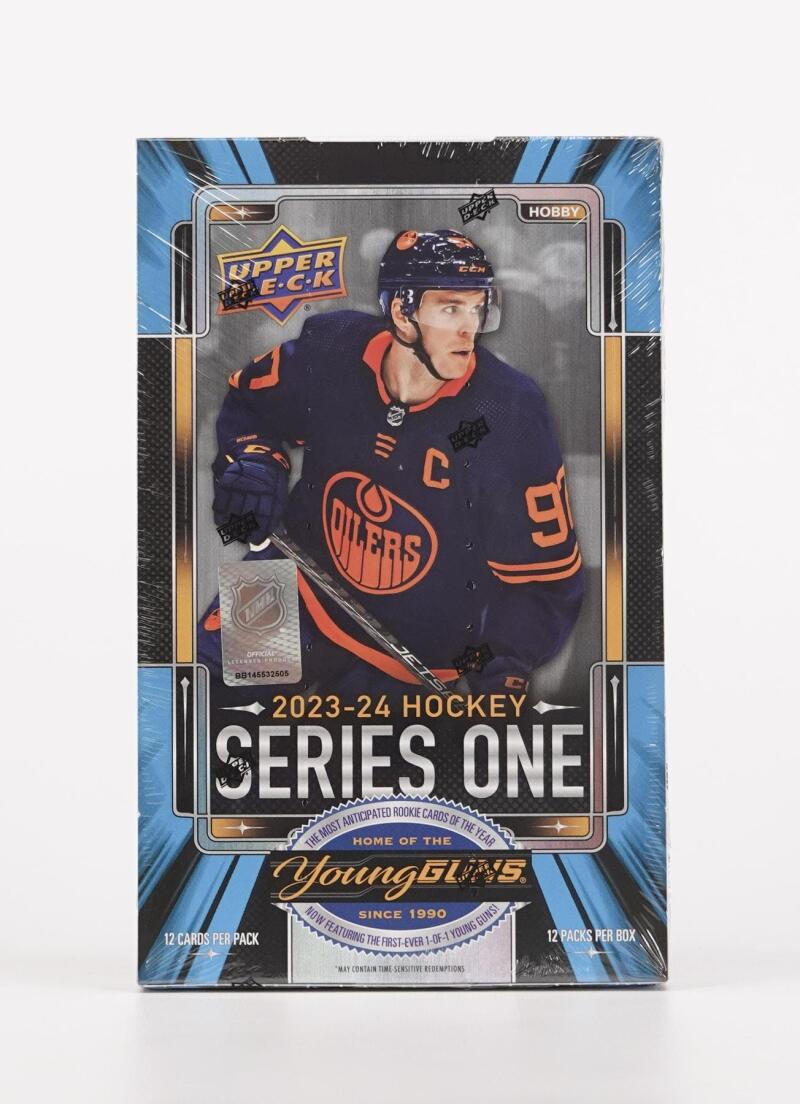 2023-24 Upper Deck Series 1 Hockey Hobby Box Image 2