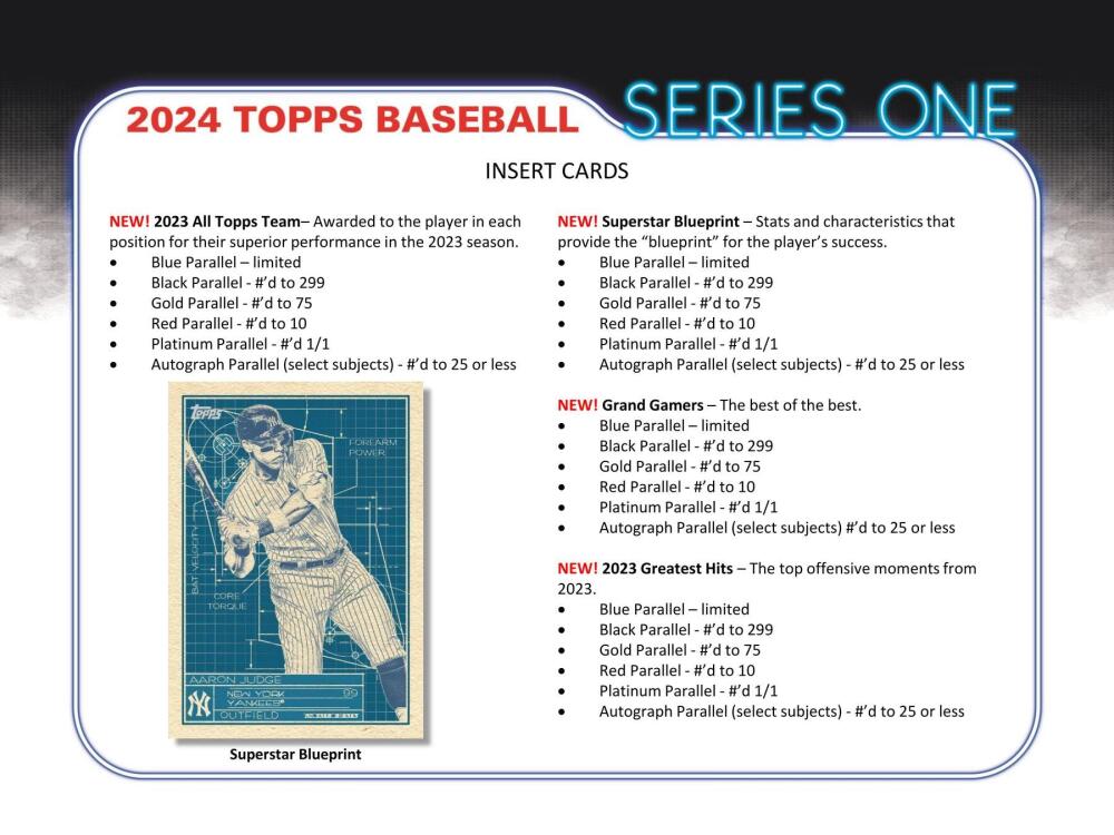 2024 Topps Series 1 Baseball Hobby Box Image 6