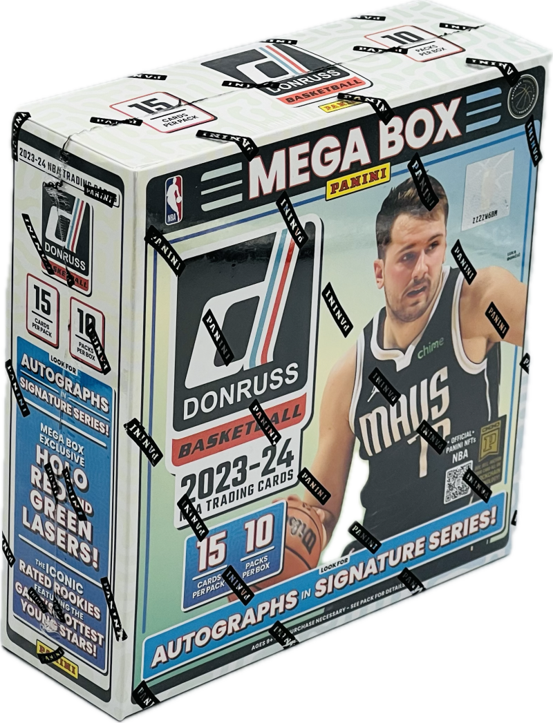 2023-24 Donruss Basketball Mega Box (Holo Red and Green Lasers!) Image 1