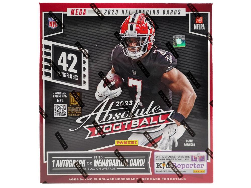 2023 Panini Absolute Football Mega Box (Black Parallels!) Image 1