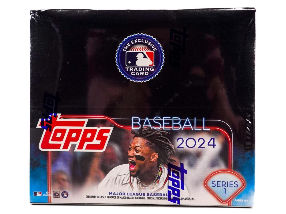 2024 Topps Series 1 Baseball Retail 20-Pack Box Image 1