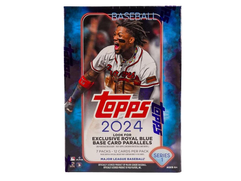 2024 Topps Series 1 Baseball 7-Pack Blaster Box Image 2