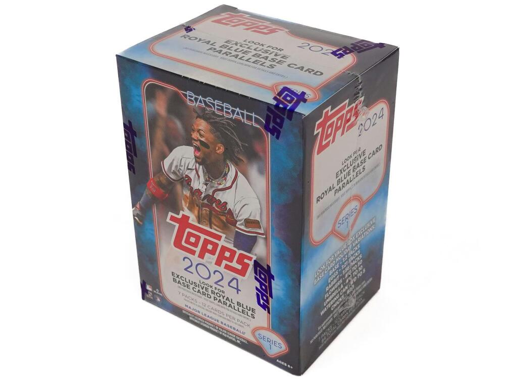 2024 Topps Series 1 Baseball 7-Pack Blaster Box Image 1