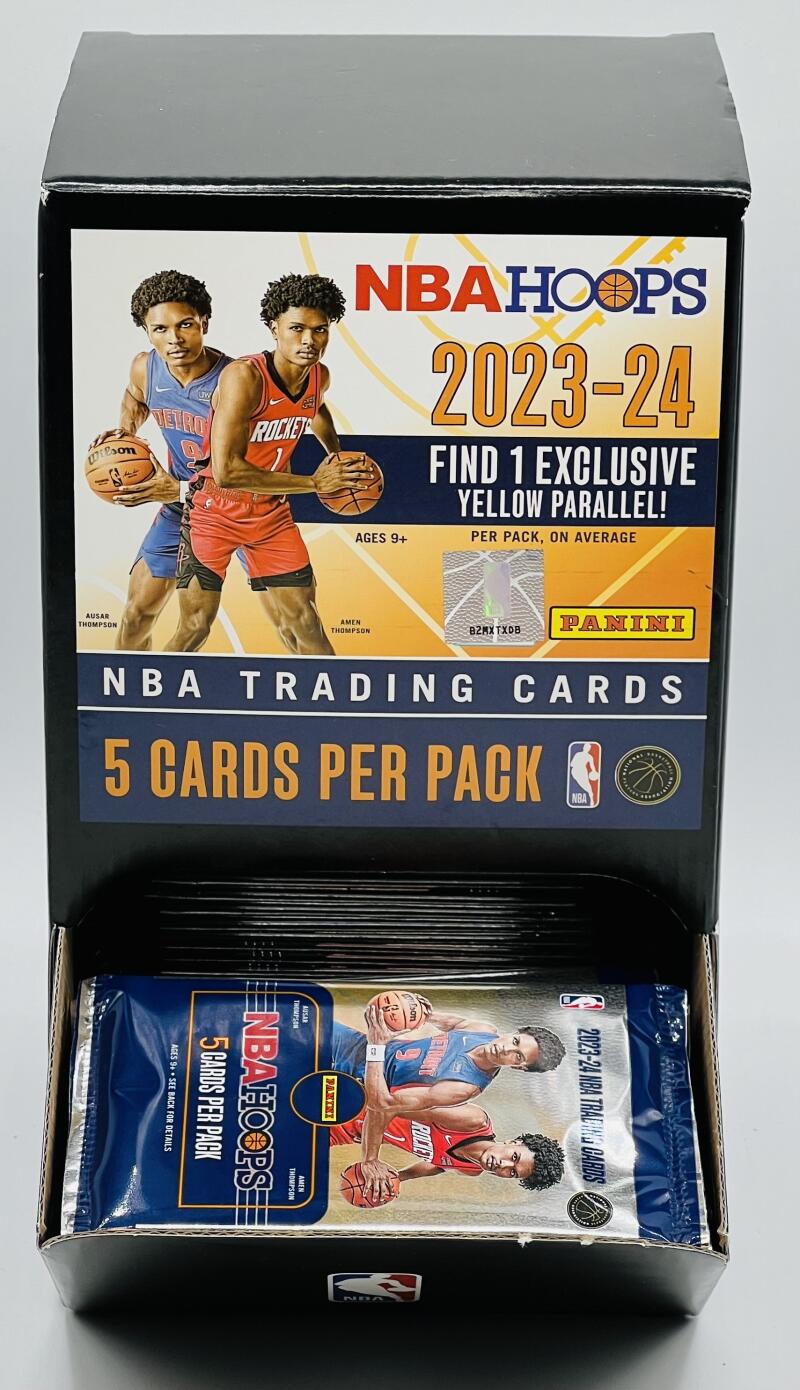 2023-24 Panini NBA Hoops Basketball Gravity Feed Box Image 1