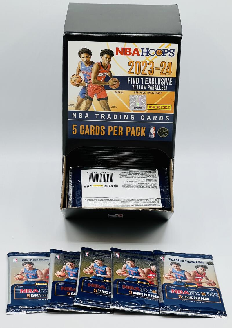 2023-24 Panini NBA Hoops Basketball Gravity Feed Box Image 2