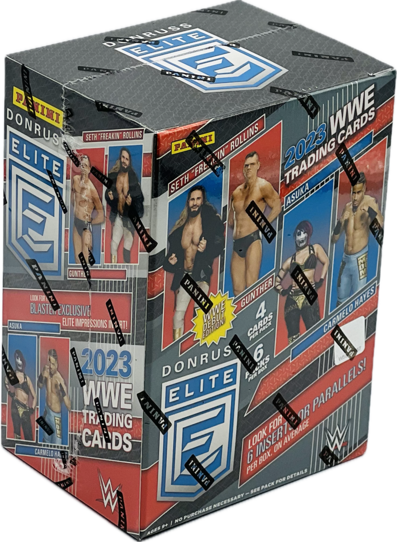 2023 Panini Donruss Elite WWE Wrestling 6-Pack Blaster Box Image 1