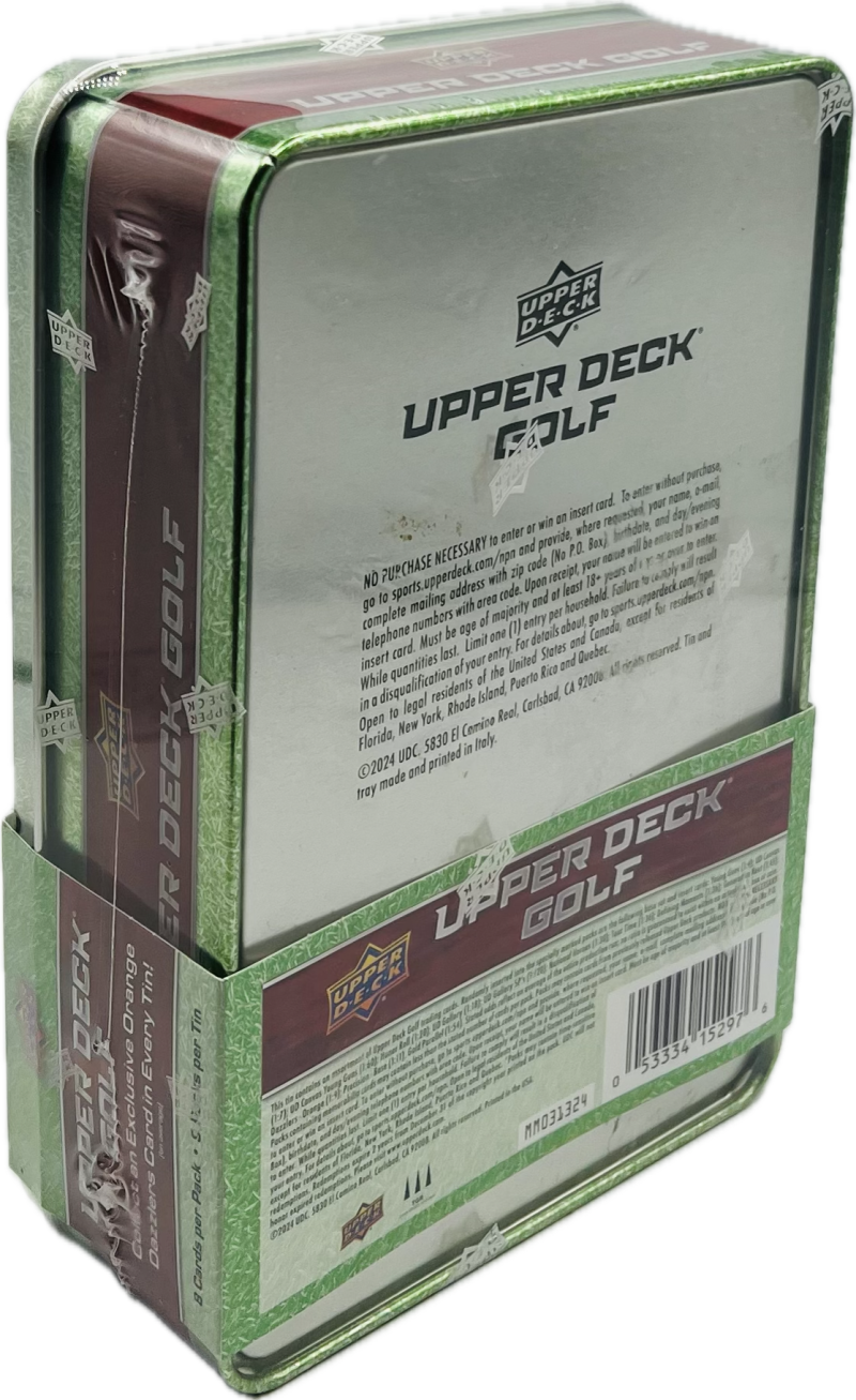2024 Upper Deck Golf  9-Pack Tin  Image 3