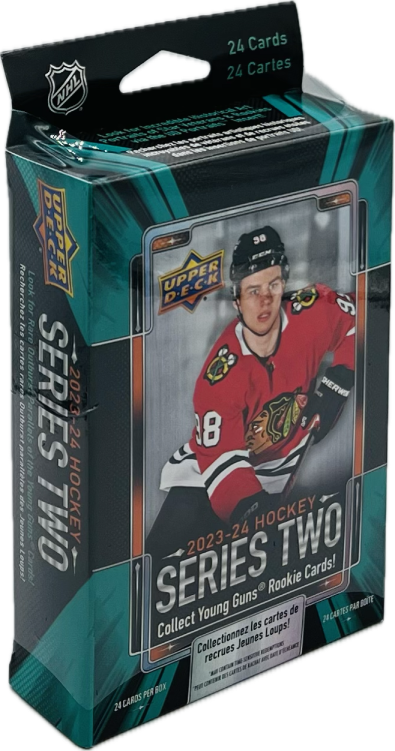 2023-24 Upper Deck Series 2 Hockey Hanger Box Image 1