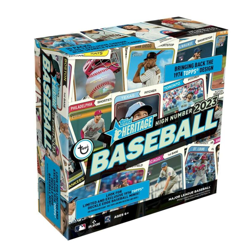 2023 Topps Heritage High Number Baseball Mega Box Image 1