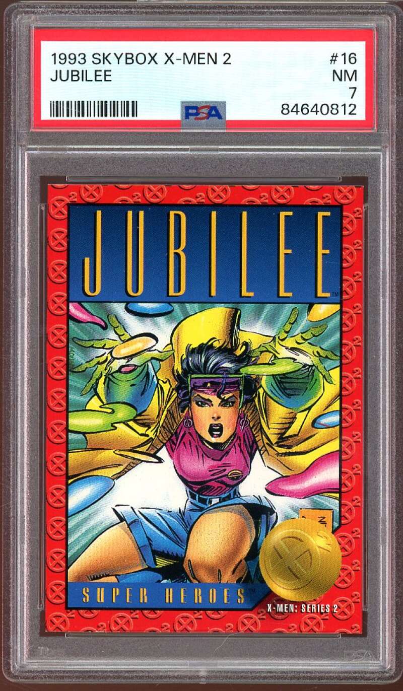 Jubilee Card 1993 Skybox X-Men 2 #16 PSA 7 Image 1