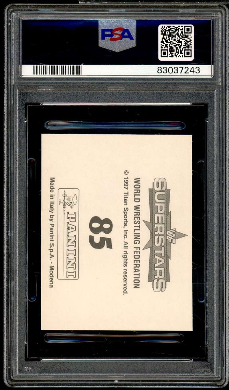 Mankind Card 1997 Panini WWF Superstars Stickers #85 PSA 6 Image 2