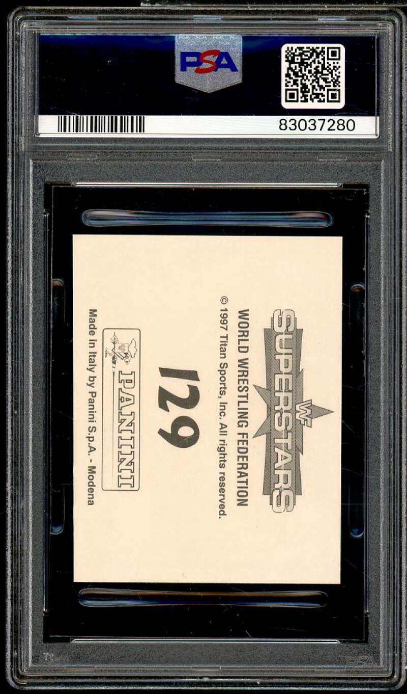 The Headbangers Card 1997 Panini WWF Superstars Stickers #129 PSA 7 Image 2