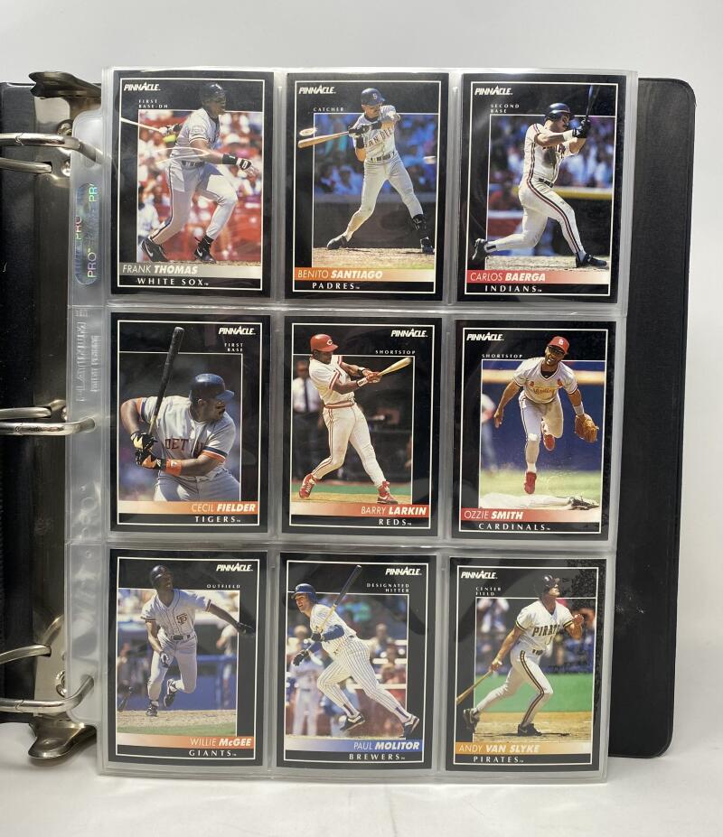 1992 Pinnacle Baseball Binder Set 1-304 Image 1