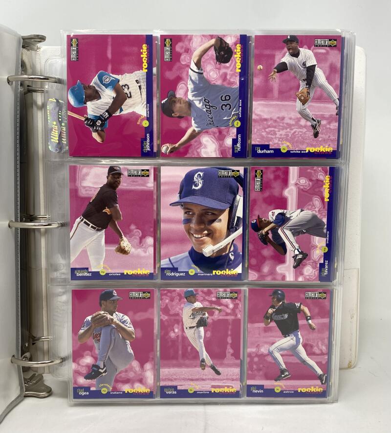 1995 Collector's Choice Baseball Binder Set 1-530 Image 1