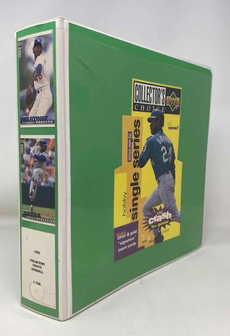 1995 Collector's Choice Baseball Binder Set 1-530 Image 2
