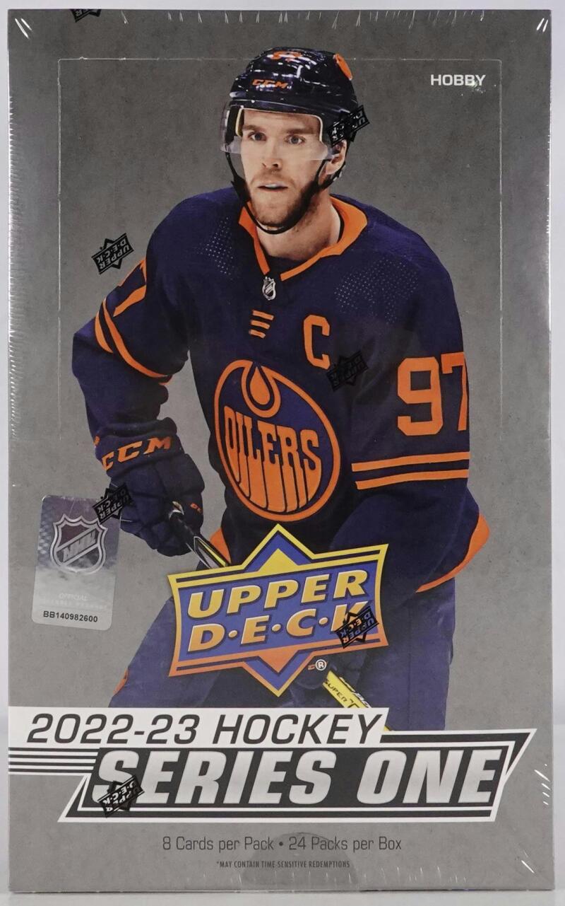 2022-23 Upper Deck Series 1 Hockey Hobby Box Image 1