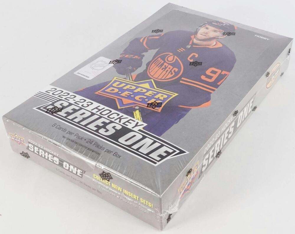 2022-23 Upper Deck Series 1 Hockey Hobby Box Image 2