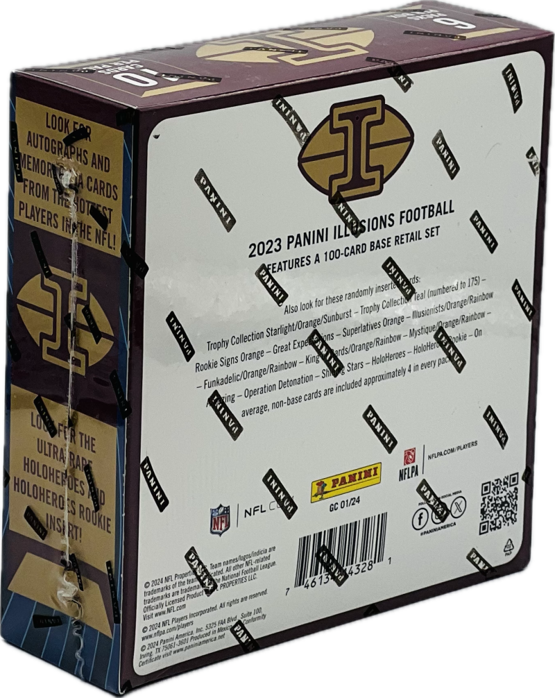 2023 Panini Illusions Football Mega Box Image 3