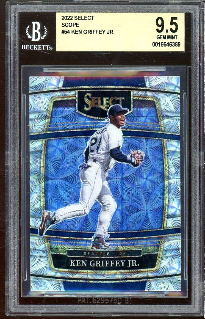 Ken Griffey Jr. Rookie Card 2022 Panini Select Scope #54 BGS 9.5 Image 1