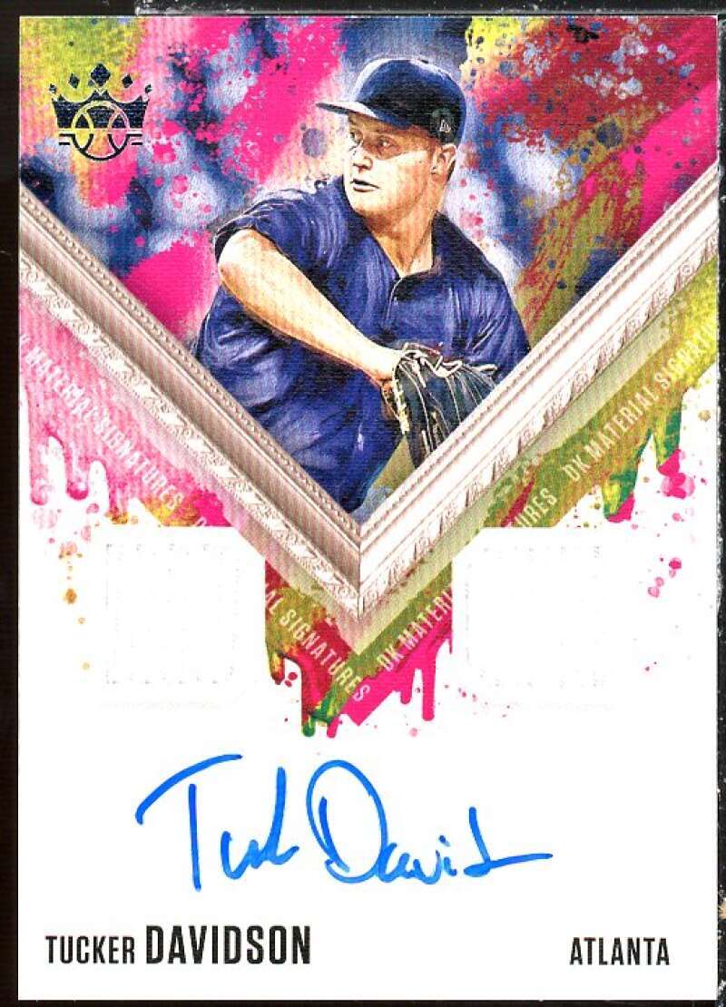 Tucker Davidson Card 2021 Diamond Kings DK Material Signatures #28  Image 1