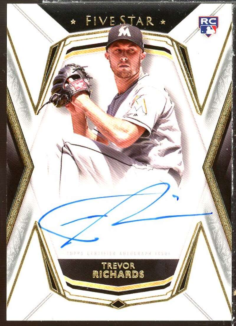 Trevor Richards Rookie Card 2019 Topps Five Star Autographs #FSATRI  Image 1