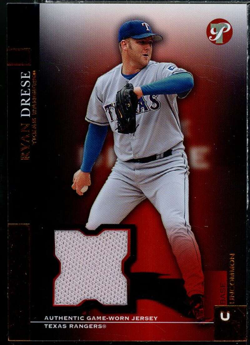 Ryan Drese Jsy Card 2005 Topps Pristine Uncirculated Bronze #152 Image 1